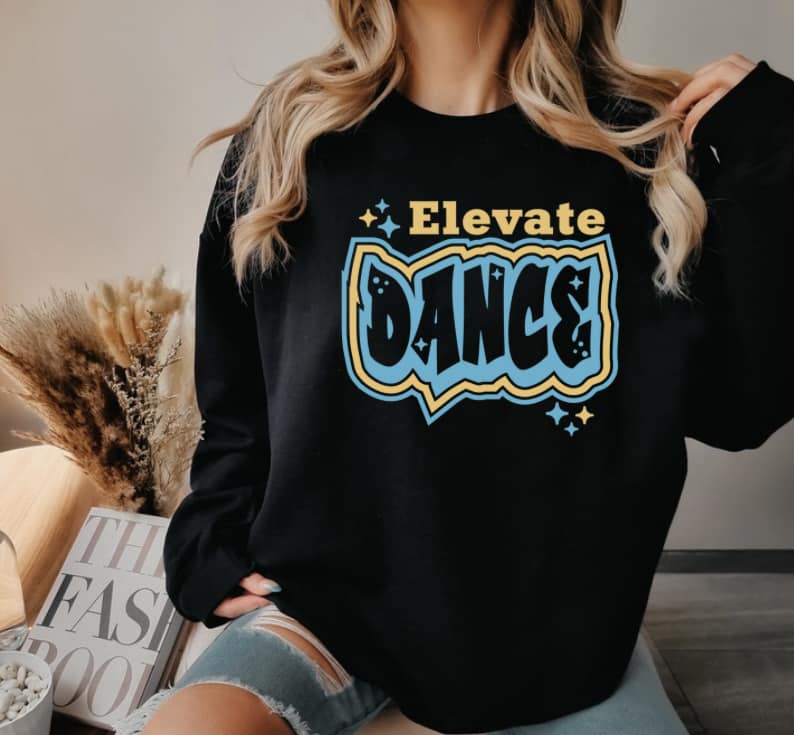 Elevate Dance Crewneck Retro 25