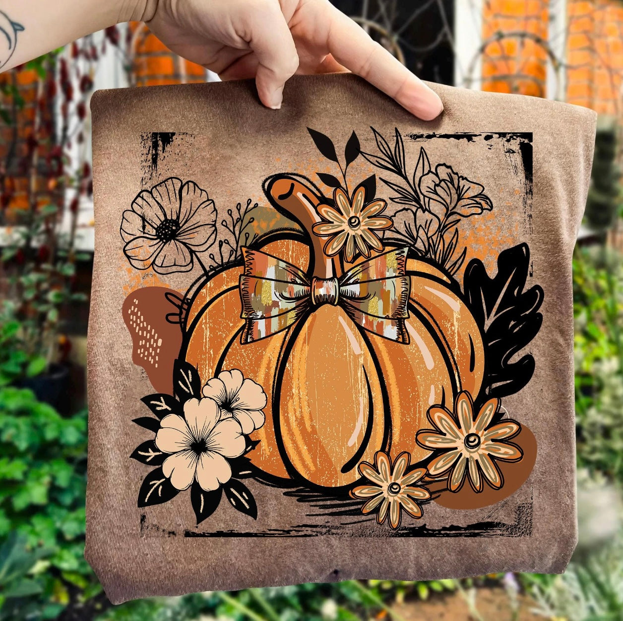 Fall Pumpkins and Perfect Fall Flowers