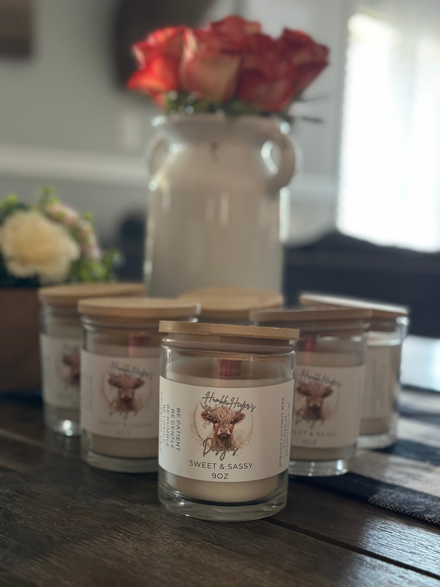 Humble Heifer’s Designs Sweet & Sassy candles