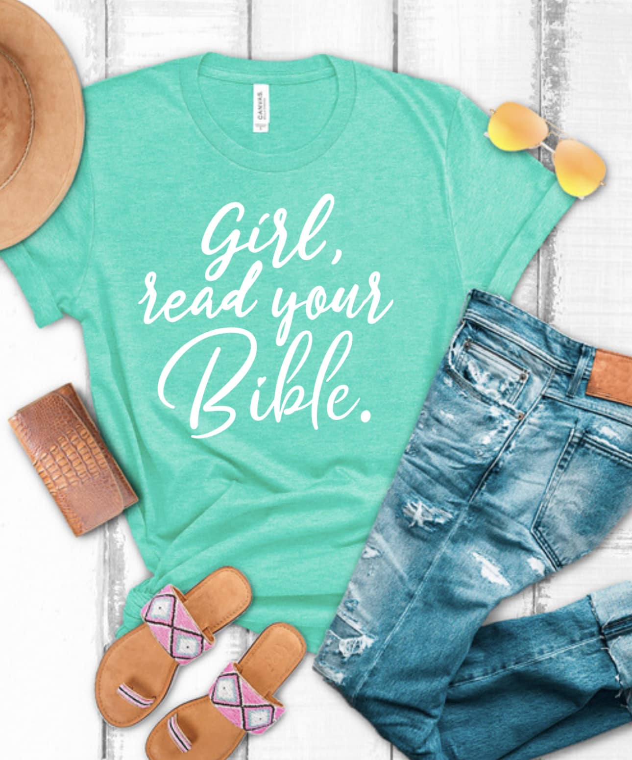 Girl, Read Your Bible Tshirt