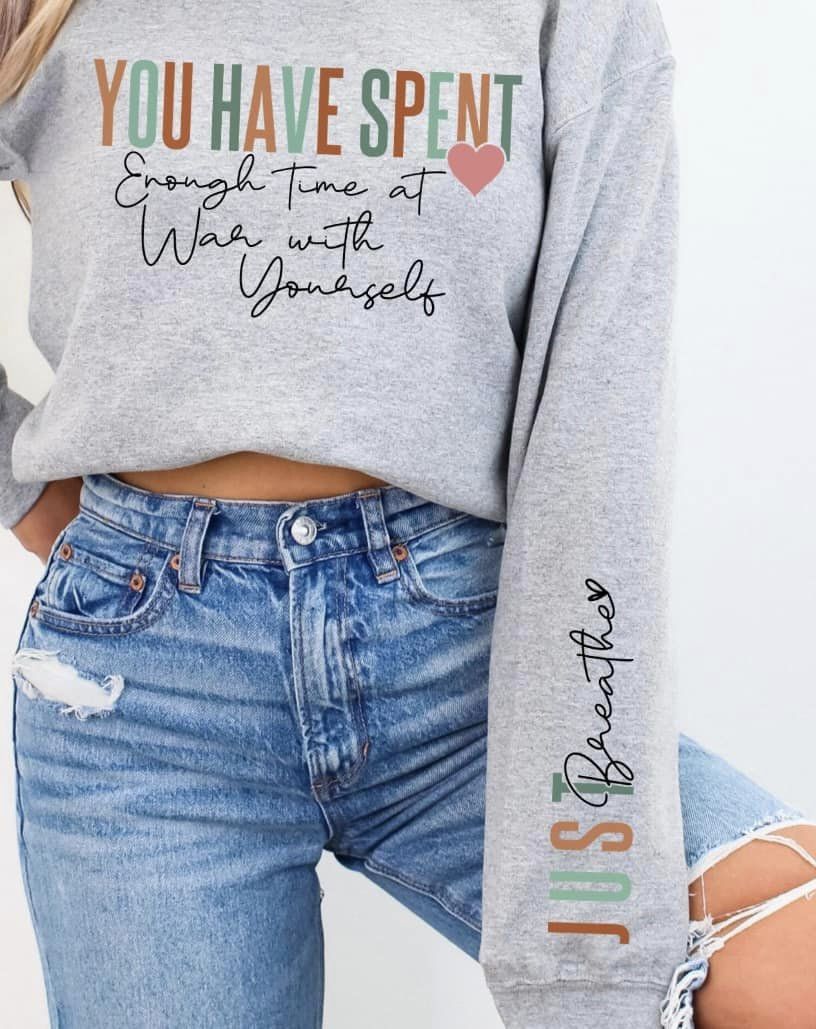 Just Breathe Crewneck