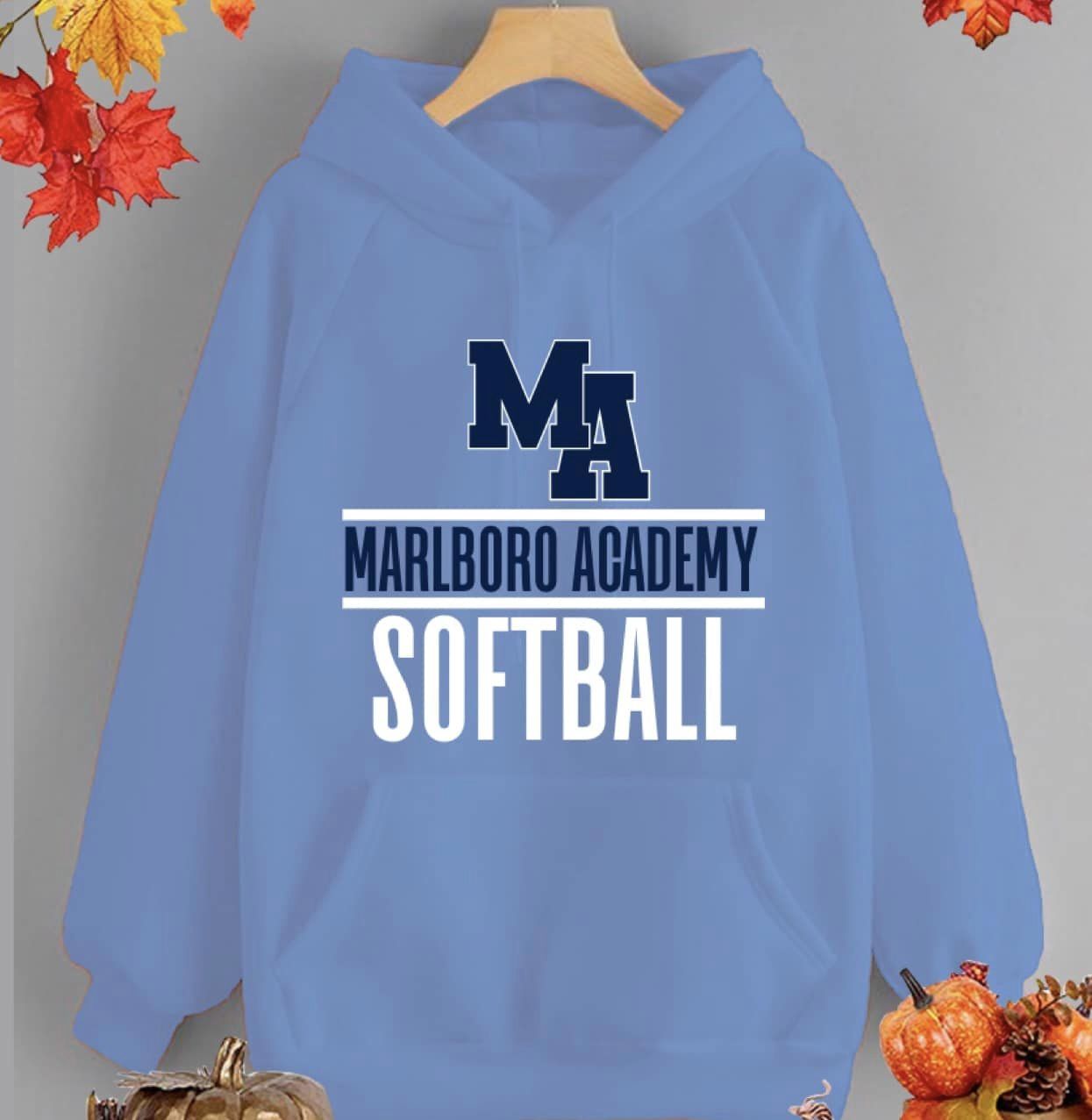 Marlboro Academy softball Hoodie