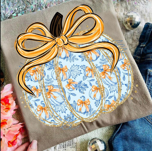 Chinoiserie & OrangePumpkin