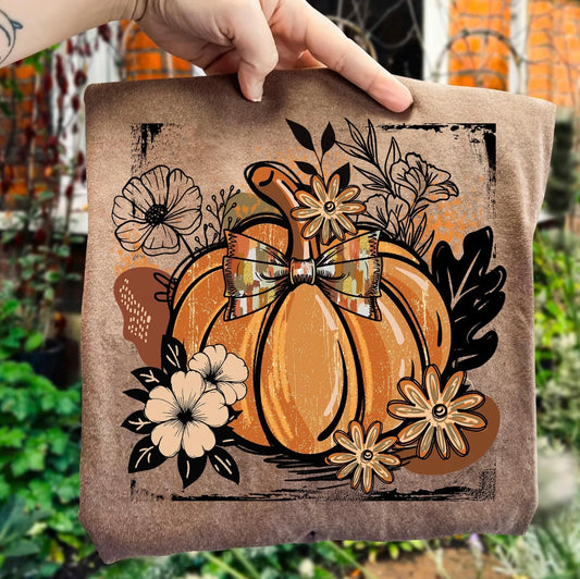 Fall Pumpkins and Perfect Fall Flowers