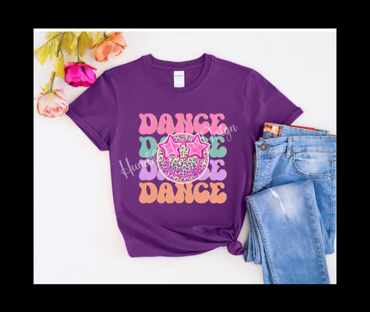 Smiley Face Dance tshirt