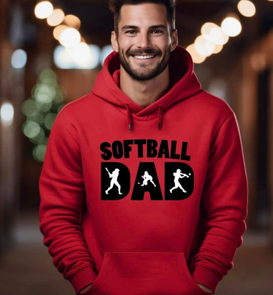 Softball Dad Hoodie